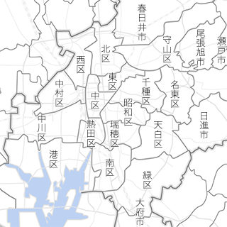 -名古屋の地図
